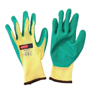 ถุงมือผ้าเคลือบยางธรรมชาติ